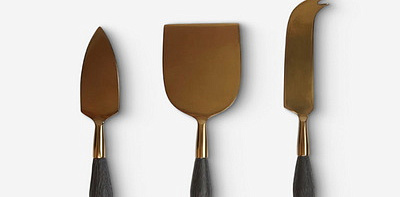 Arendal Aged Bronze Ножи для сыра 3 шт.