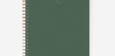 Dot Grid Workbook Fern Green Блокнот