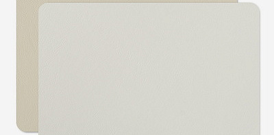 Rectangle White / Panna cotta Плейсматы 2 шт.