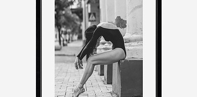 Ballerina Stretch Studio Постер