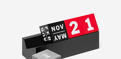 Perpetual Red/Grey/Black Календарь