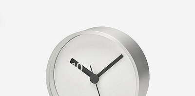 R. McBride Extra Normal White Часы настольные