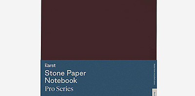 Stone Paper Burgundy Ежедневник B5