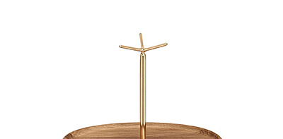 Поднос Jardim Tripod Oak 