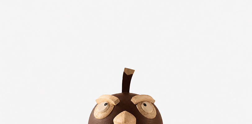  Арт-объект Angry Birds Bomb S