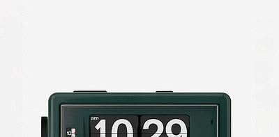 AL-30 Green AM/PM Часы настольные с будильником