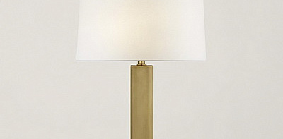 Barrett Knurled Brass Настольная лампа M