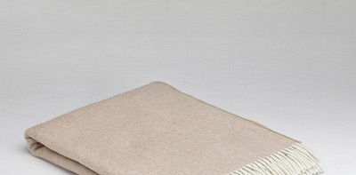 Lambswool Basswood Herringbone Плед XL