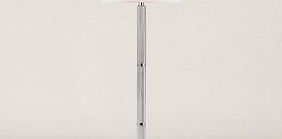 Barrett Knurled Nickel Напольная лампа L