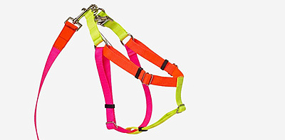 Шлейка для собак Nylon Pink L