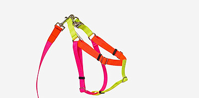 Шлейка для собак Nylon Pink S