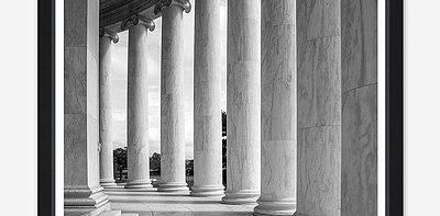 Thomas Jefferson Memorial Постер