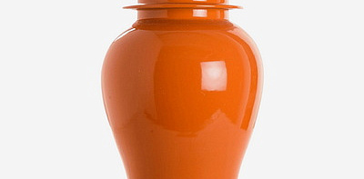 Temple Orange Ваза с крышкой M