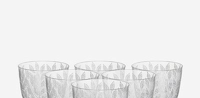 White Leaves Бокалы для вина 6 шт.