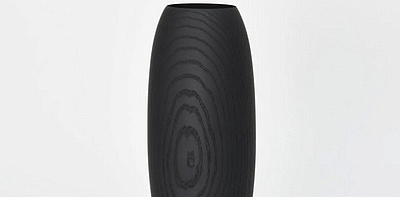 Flusso Black L Ваза декоративная