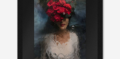 The Shape of Water Bouquet Картина 114 x 145 см