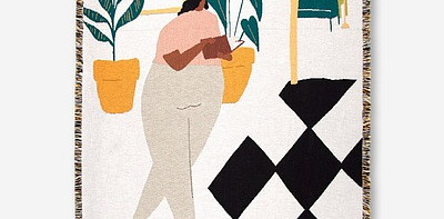 Niki Dionne Dresden Плед