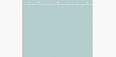 Spectrum Wall Planner Earthy Настенный планер