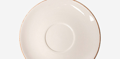 Набор белых тарелок 2 шт.