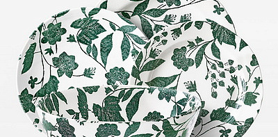 Garden Vine Green Сервиз на 6 персон