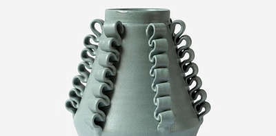 Lola B Celadon Ваза M