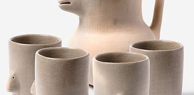 Ts’unubi Кувшин и 4 стакана