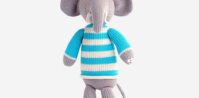 Elephant in Blue Sweater Игрушка