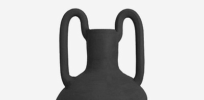 Woman Arms 05 Black Ваза H30 см