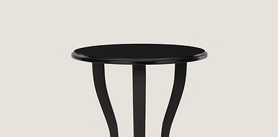 Basalt Black Стол приставной