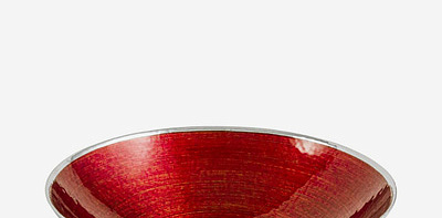 Fruttiera Rosso Cardinale Блюдо