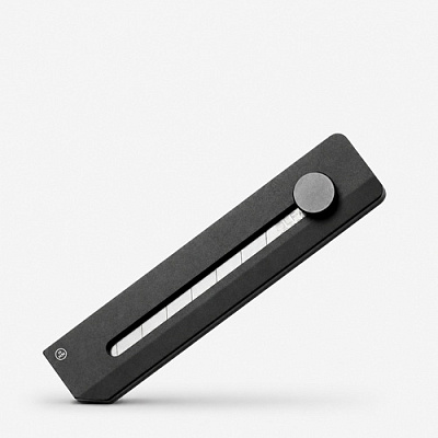 Нож канцелярский Utility Black