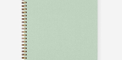 The Notebook Blank Mineral Green Блокнот