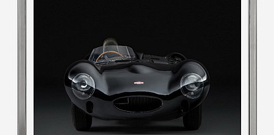 Jaguar D Type Chelsea Постер