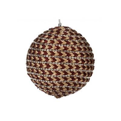 Braided Ball Набор из 3 новогодних украшений Braided Ball Набор из 3 новогодних украшений