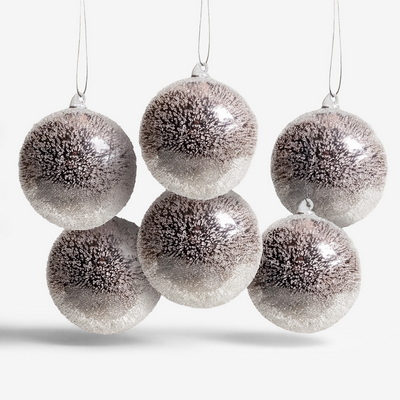 Glass Iced Набор ёлочных шаров 6 шт.