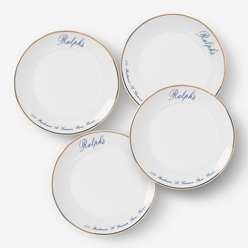 Ralph's Набор тарелок для закусок набор для кормления миска на присоске ложка голубой