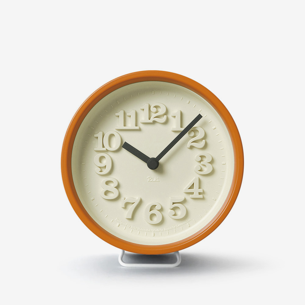R. Watanabe Chiisana Tokei Orange Часы настенные/настольные банные часы бочонок добропаровъ