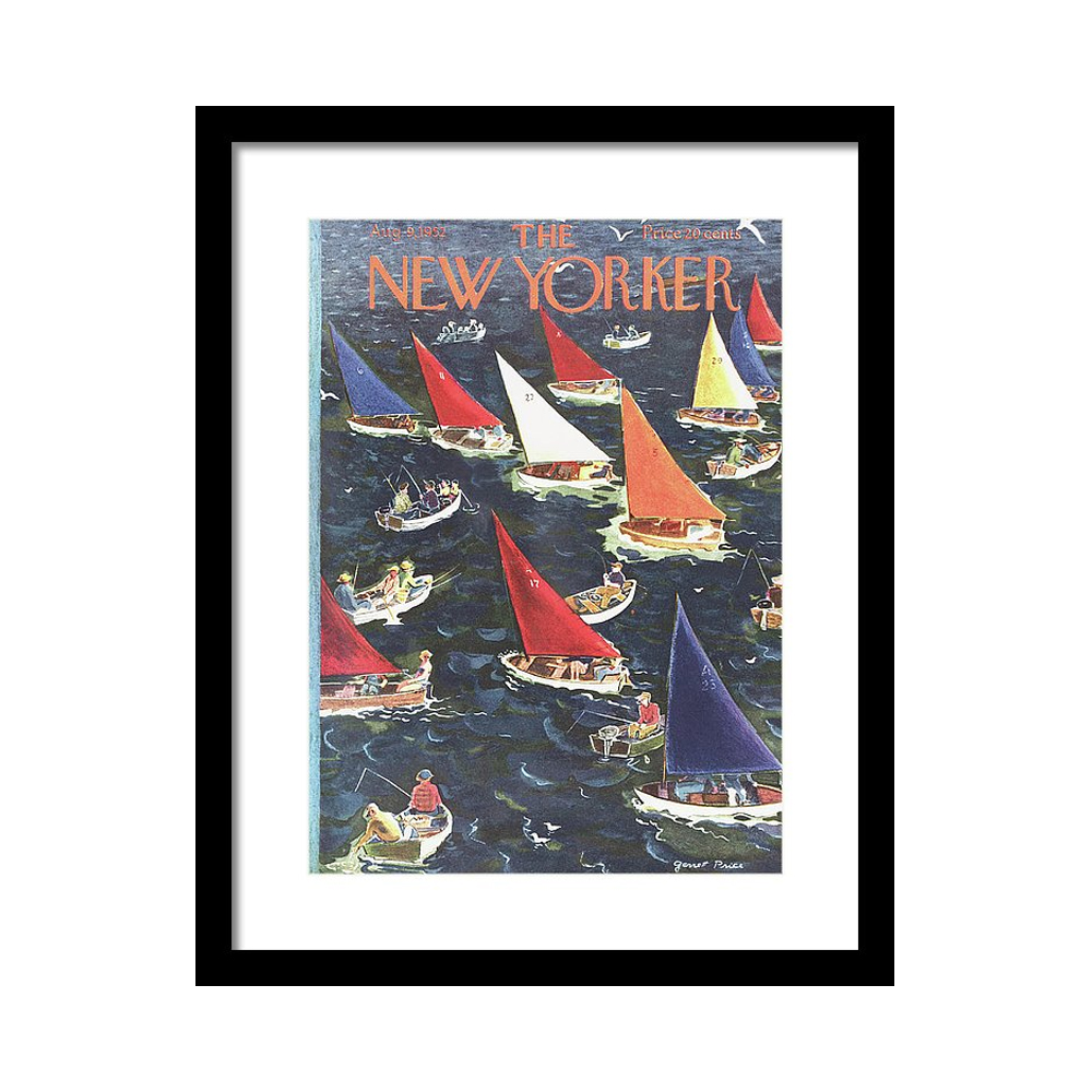 

New Yorker August 9th, 1952 Постер