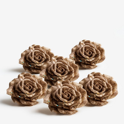 Rose Набор новогодних украшений 6 шт.