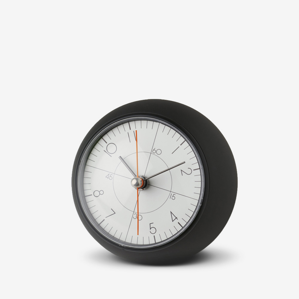 T. Igarashi Earth Clock Black Часы настольные часы настенные kanglijia clock серые 40х40х4 7 см