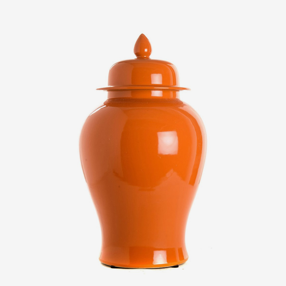 Temple Orange Ваза с крышкой M fu dog ваза с крышкой s