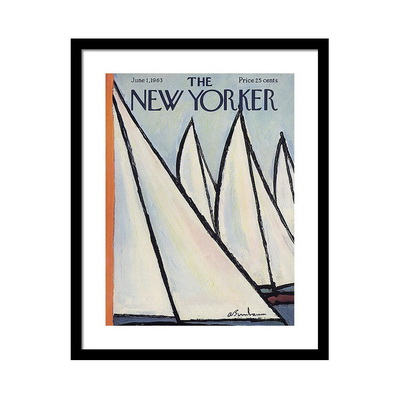 The New Yorker Cover - June 1st, 1963 Постер The New Yorker Cover - June 1st, 1963 Постер