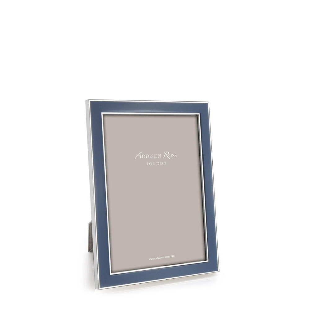Enamel Denim & Silver Рамка для фото 10x15 фатин для свадебного декора 0 5х0 5 м персиковый