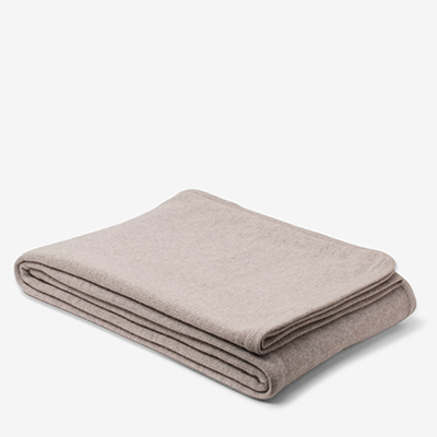 Плед бежевый Cashmere