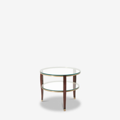 Seeing Ramsey Mahogany / Brass Стол приставной