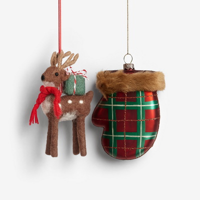 Happy Holidays Набор ёлочных игрушек 2 шт.