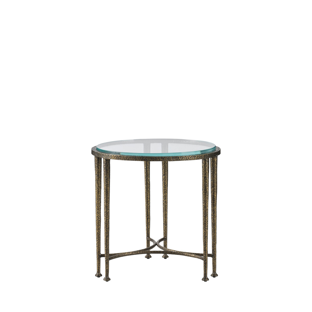 bellagio lounge bronze i стол обеденный Maestro Sculptural Bronze Стол приставной