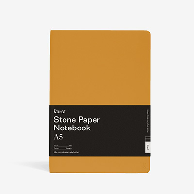 Stone Paper Turmeric/Blank Блокнот A5