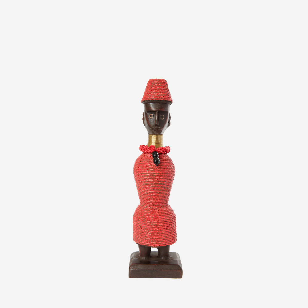 Namji Doll Red Скульптура 35 см African Modern - фото 1