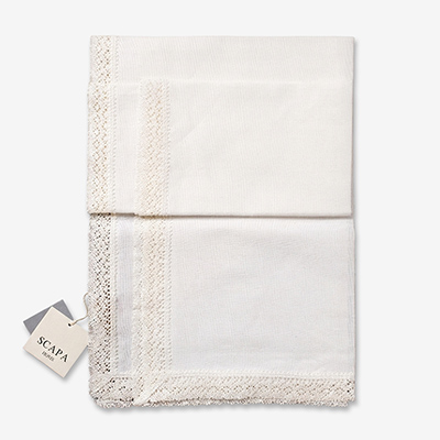 Салфетки белые 2 шт. Scapa